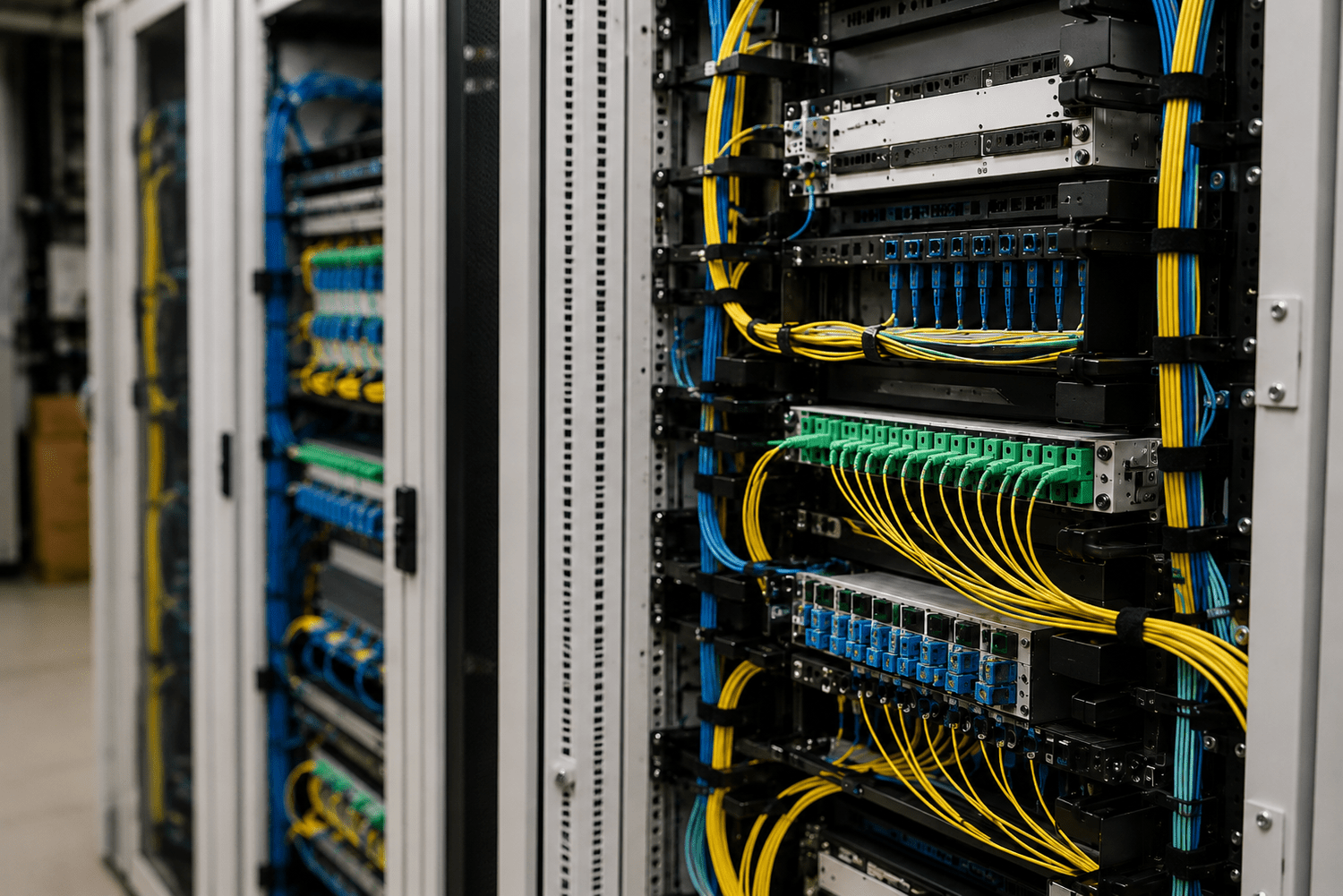 Electrical infrastructure and power distribution work