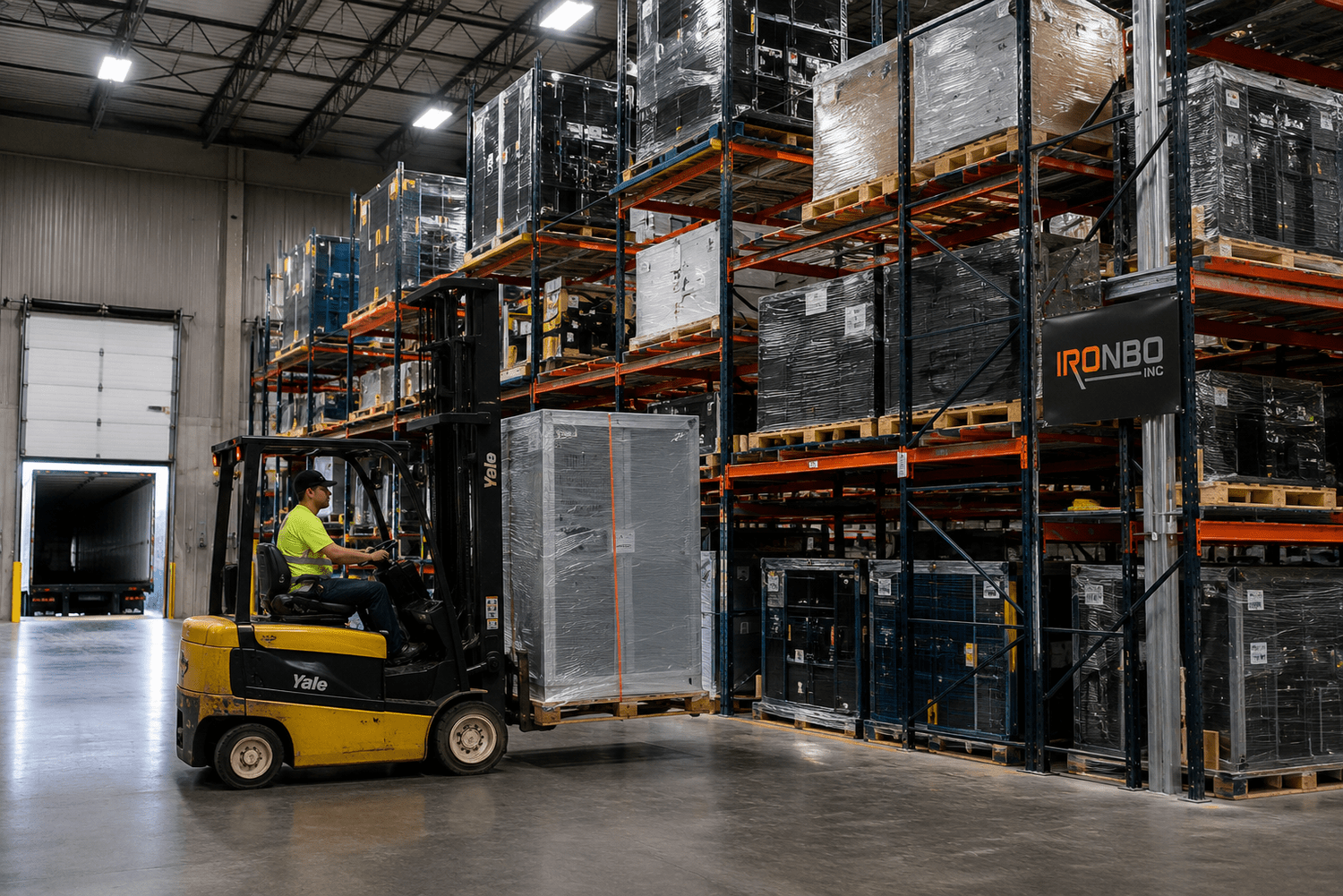 Ironbo warehouse and logistics operation in Northvale, New Jersey